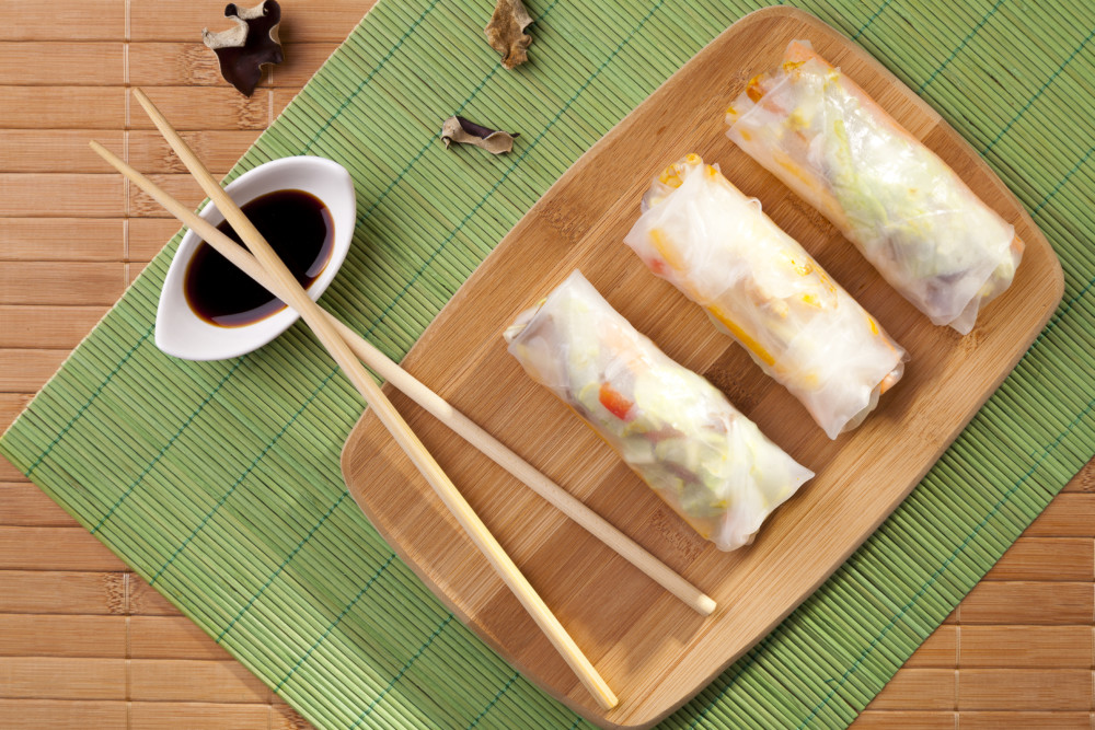 Rice paper rolls - The Paediatric Naturopath