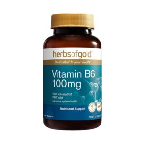 Vitamin B6 100mg (herbs of gold)